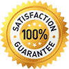 satisfaction guaranteed verified badge